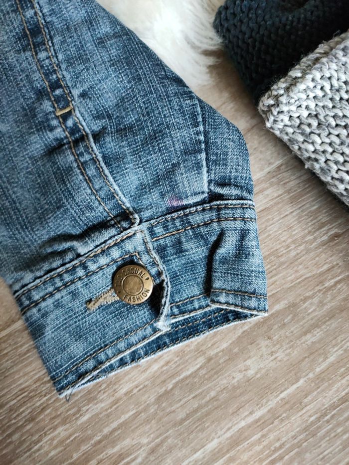 Veste en jean tape à l'oeil 6 ans garçon - photo numéro 2