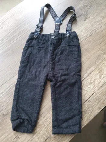 Pantalon avec bretelle