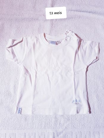 T-shirt cadet rousselle 12 mois