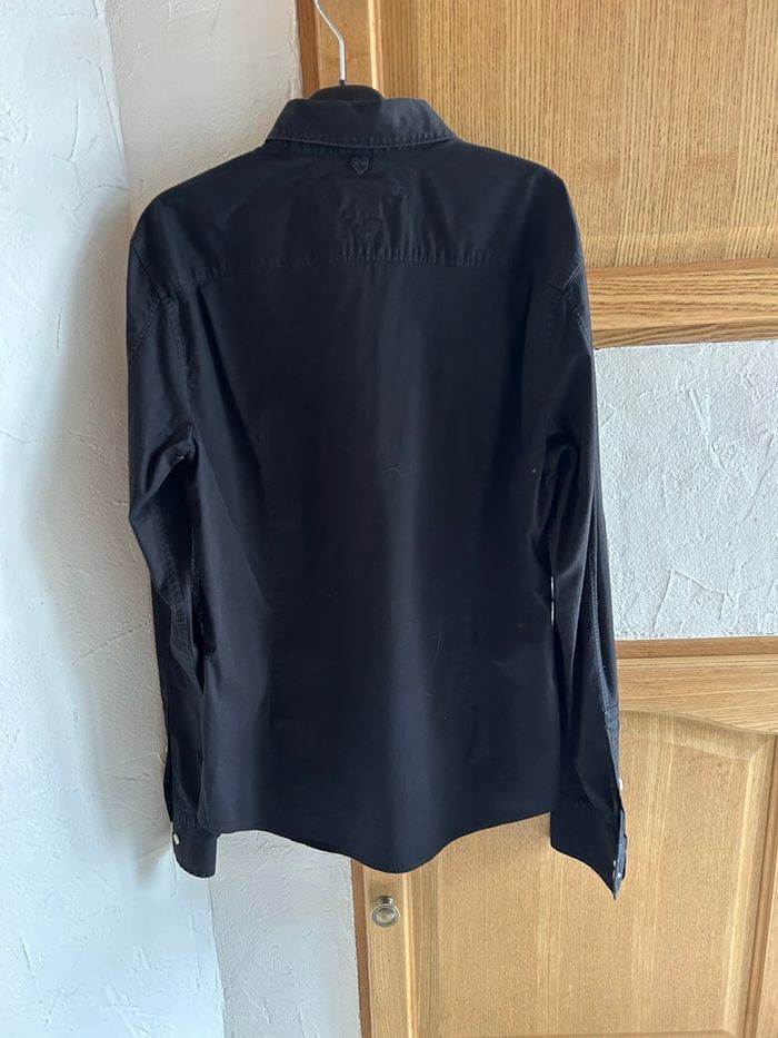 Chemise manches longues noire Tommy Hilfiger - taille L - photo numéro 2