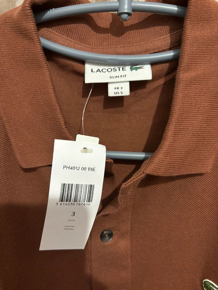 Polo Lacoste – neuf avec étiquette - photo numéro 2