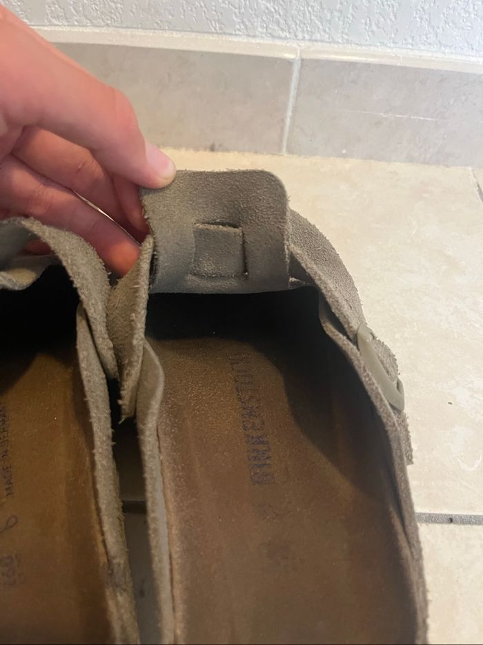 Birkenstock Boston taille 40 verte kaki - photo numéro 5