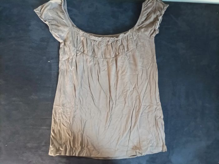 Débardeur marron, taille 2
