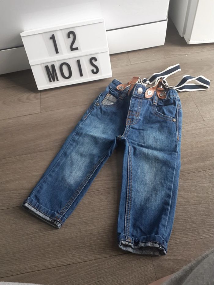 Pantalon avec bretelle