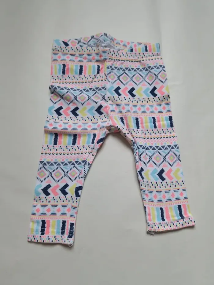 Lot 15 leggings fille 6 mois - photo numéro 4