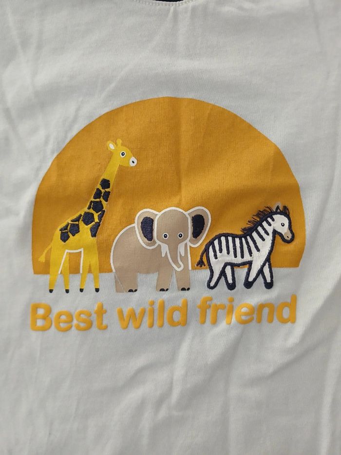 Tee-shirt animaux obaibi 36mois - photo numéro 3