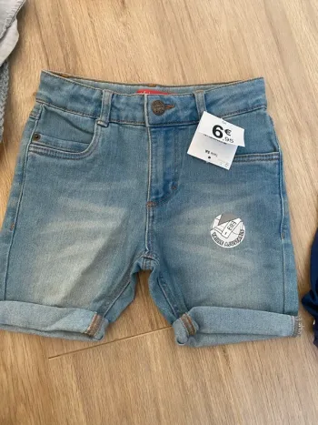 Short en jean
