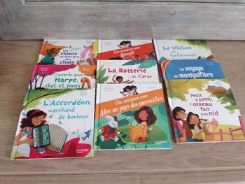 Lot de 9 livres à partir de 3 ans..