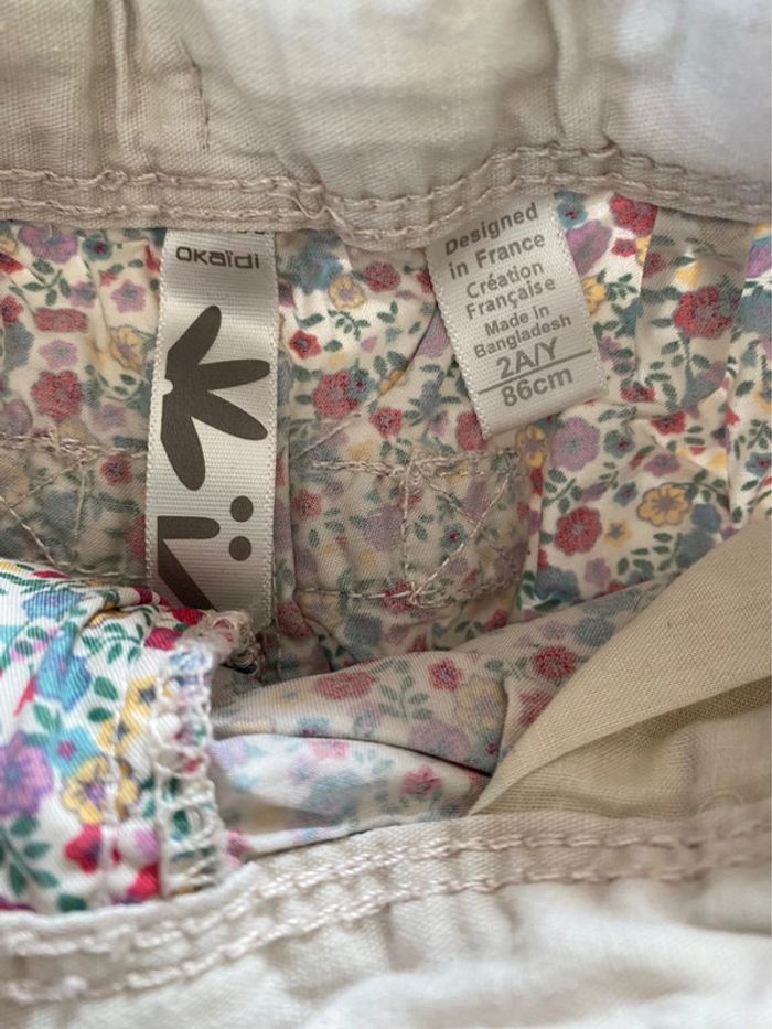 Short fleuri - 2 ans - Okaïdi - photo numéro 3