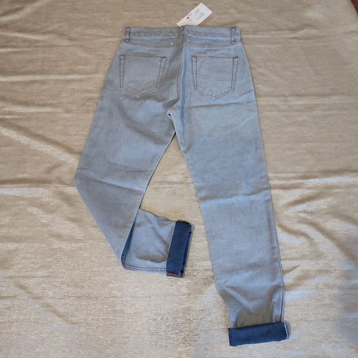 Jean bleu clair denim retourné taille S/35 Les expatriés - photo numéro 2