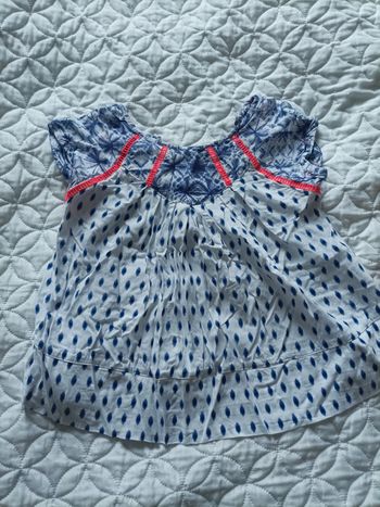 Blouse jean Bourget 4 ans