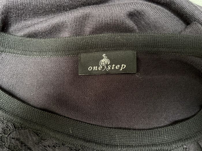 Pull bleu et noir One Step - Taille XS - photo numéro 3
