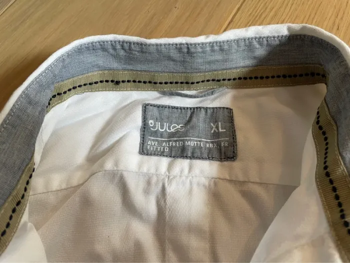 Chemise blanche coton - Jules - XL - photo numéro 3