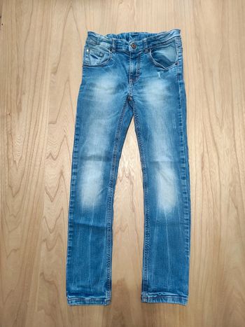 Pantalon Benetton bleu taille 8/9 ans