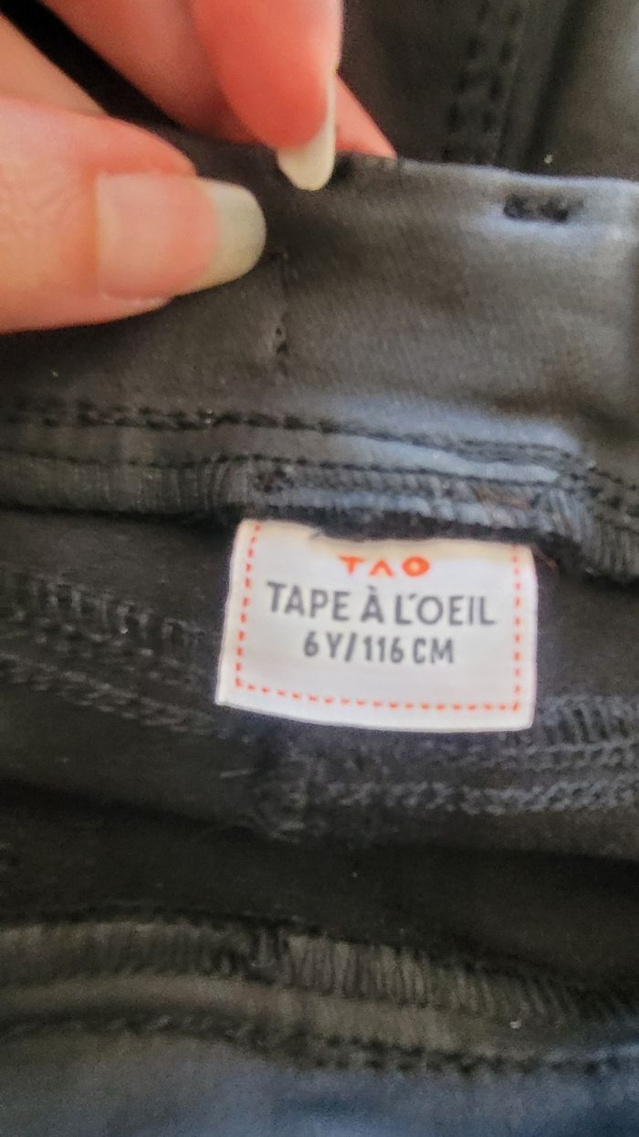 Tregging simili cuir - photo numéro 5