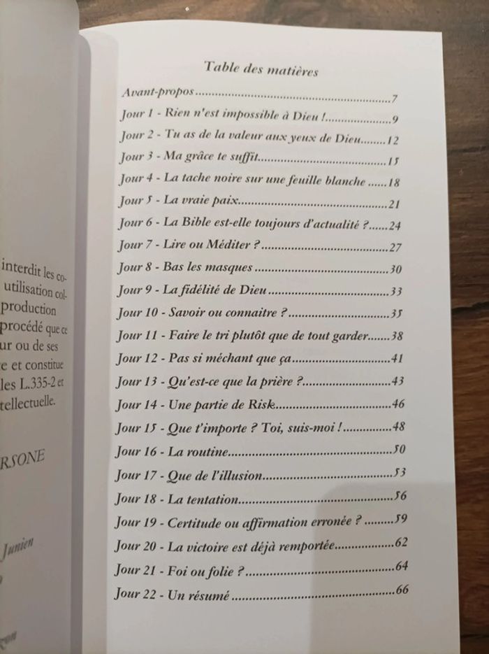 Livre Chrétien – 30 jours dans les pas du Maître - photo numéro 3