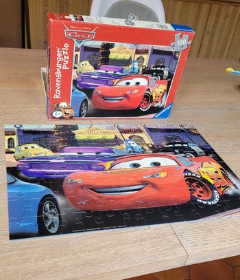 Puzzle cars 100 pièces