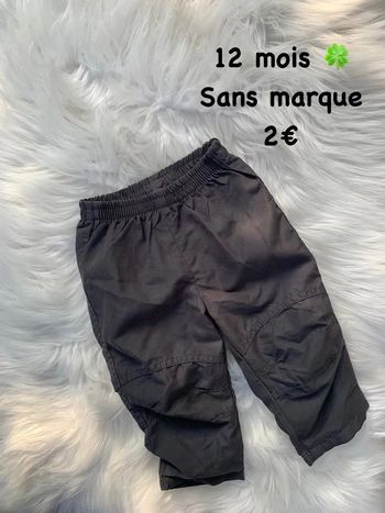 Pantalon 🍀 12 mois 🍀 Sans marque
