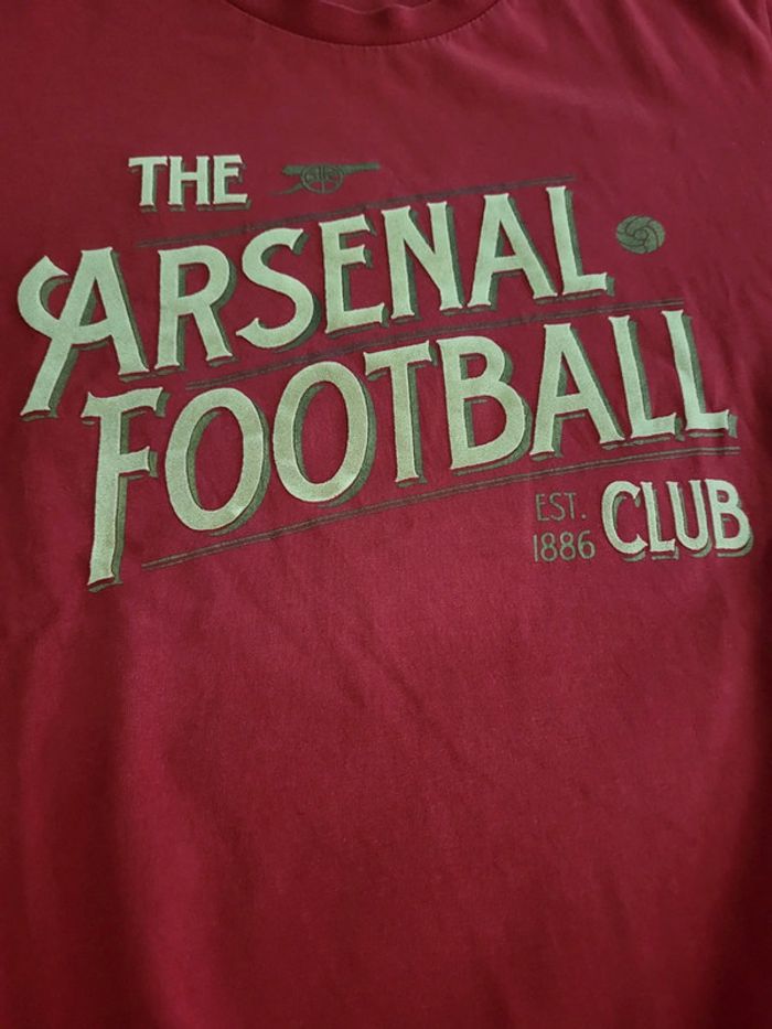T-shirt Puma Arsenal rouge - S - photo numéro 3