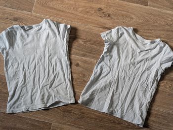 Lot de 2 maillots de corps blanc 8 ans kiabi