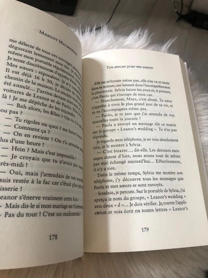 Livre Ton amour pour me sauver de Margot Malmaison - photo numéro 2