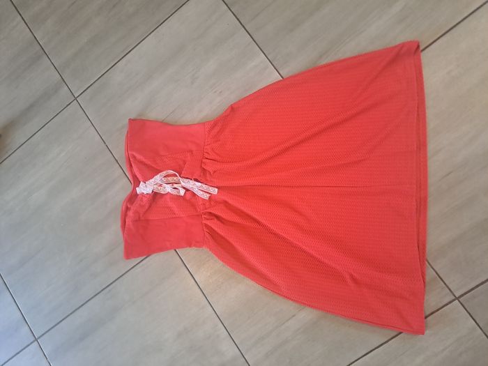 Robe bustier Paprika NafNaf Taille 34 - photo numéro 7