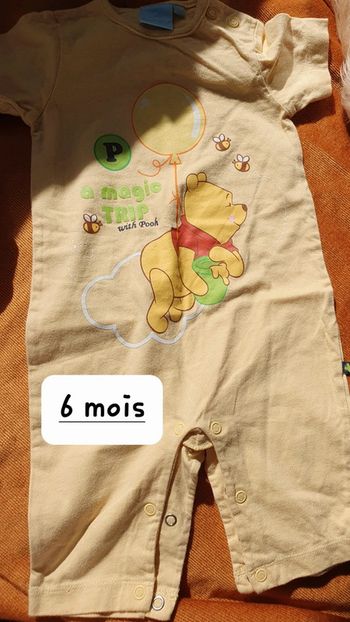 Grenouillère winnie l ourson 6 mois