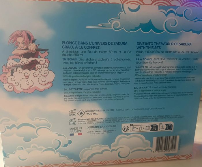 Coffret naruto Sakura - photo numéro 3