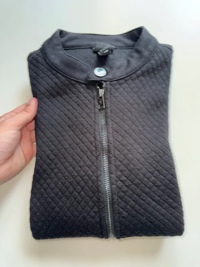 Gilet noir / Cardigan noir H&M - photo numéro 6