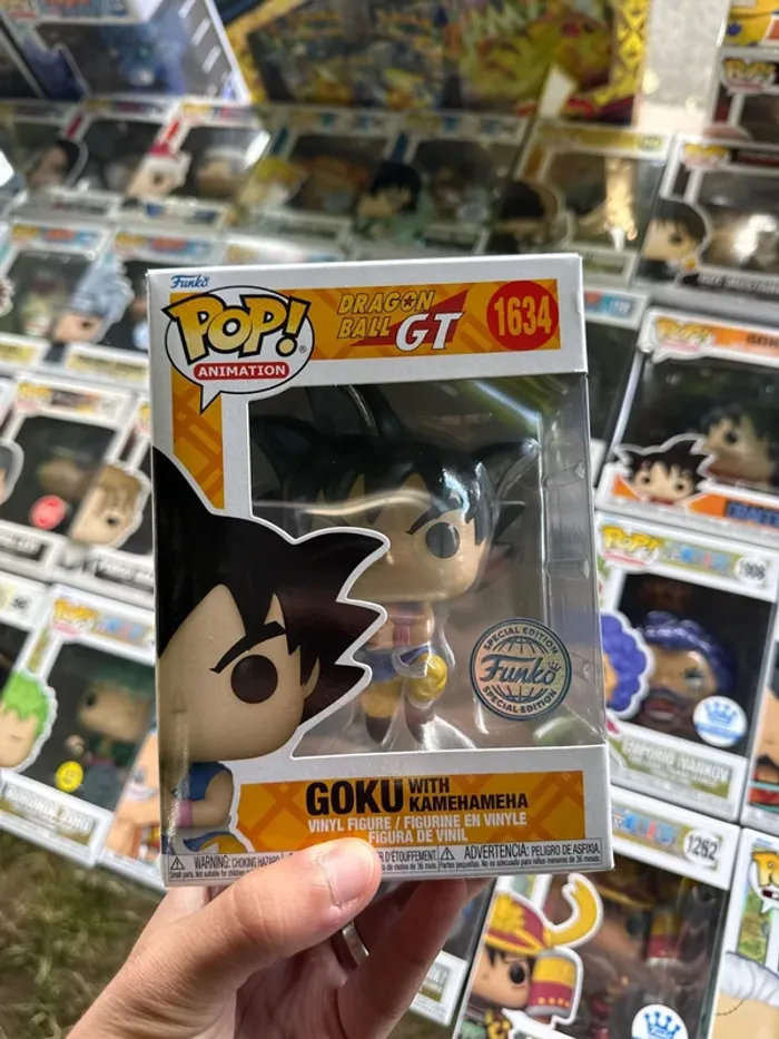 Funko Pop Goku with Kamehameha 1634 - Dragon Ball GT - photo numéro 2