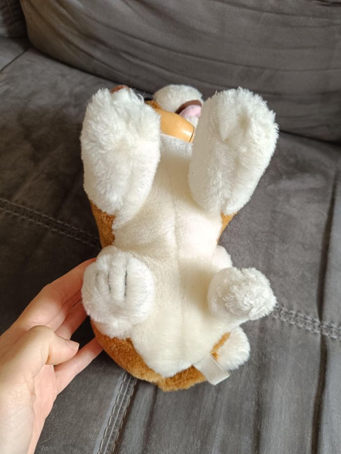 Peluche chien St Bernard très bon état - photo numéro 4