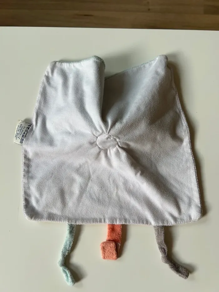 Doudou plat souris nattou - photo numéro 4