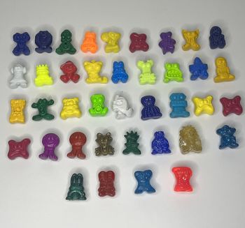Lot de 39 Gogo's Crazy Bones vintage 