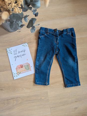 Jean Pantalon 12 mois Kimbaloo