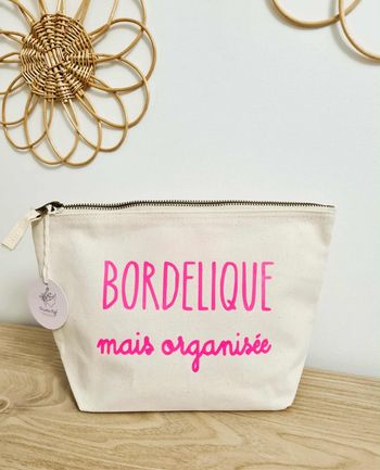 Pochette en coton personnalisée