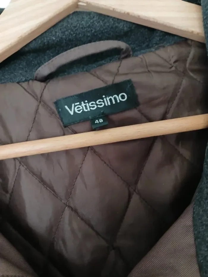 Manteau marron vetissimo 48 L - photo numéro 2