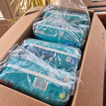 Couche taille 5 Pampers : 156 couches (4*39)
