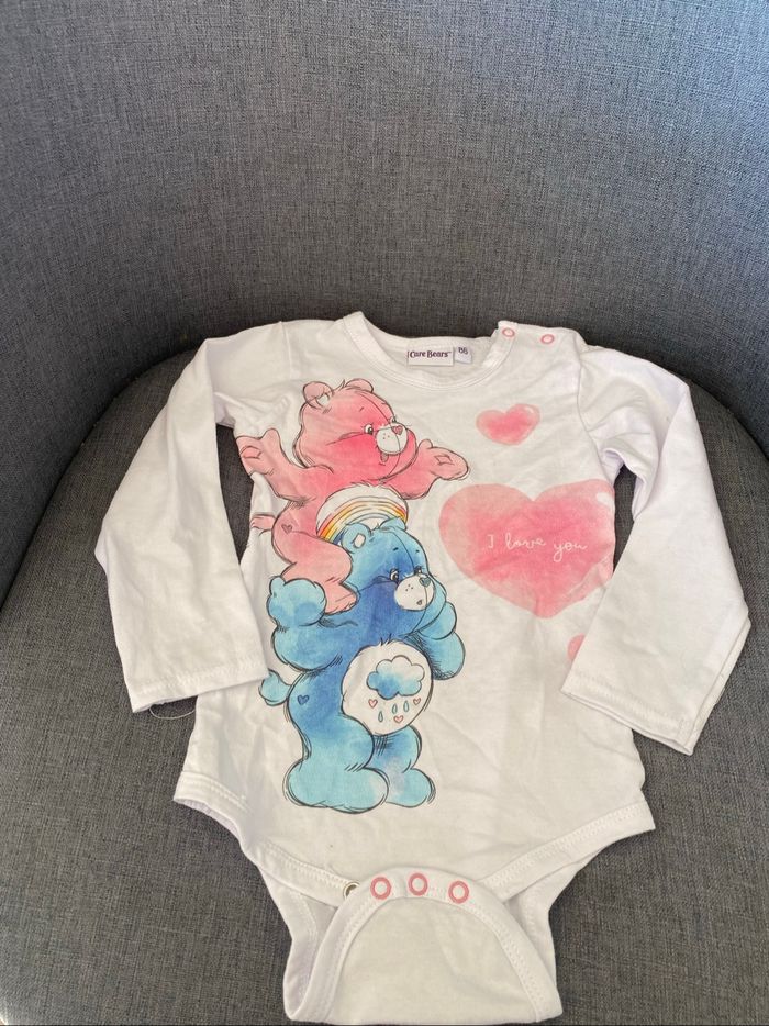 Lot de 2 bodys motif Bisounours 24 mois - photo numéro 3