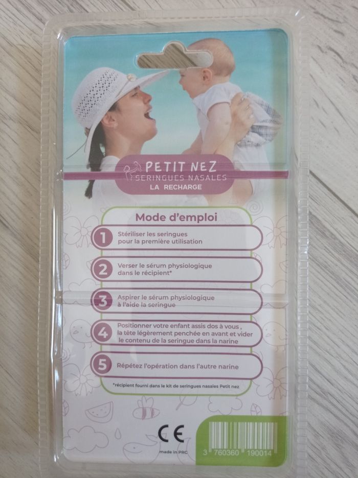 Lot liniment + lait de toilette Carryboo + seringues nasales - photo numéro 5