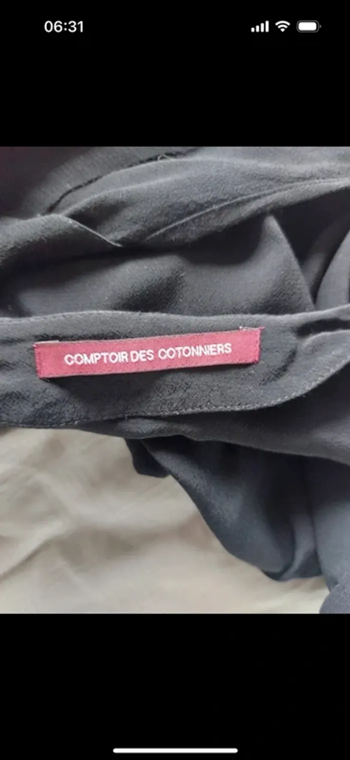 Blouse Tunique Comptoir Des Cotonniers taille 36 - photo numéro 3