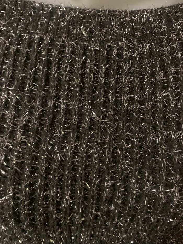 Pull gris foncé  foncé brillant New collection taille unique 36-42 - photo numéro 3
