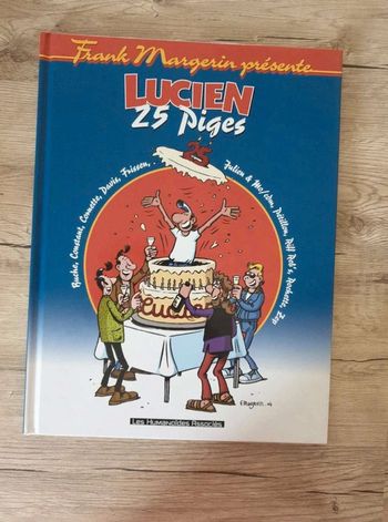 Bande  dessinée  Frank Margerin  Lucien 25  piges