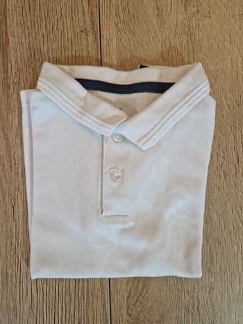 Polo blanc garçon 4 ans Okaidi