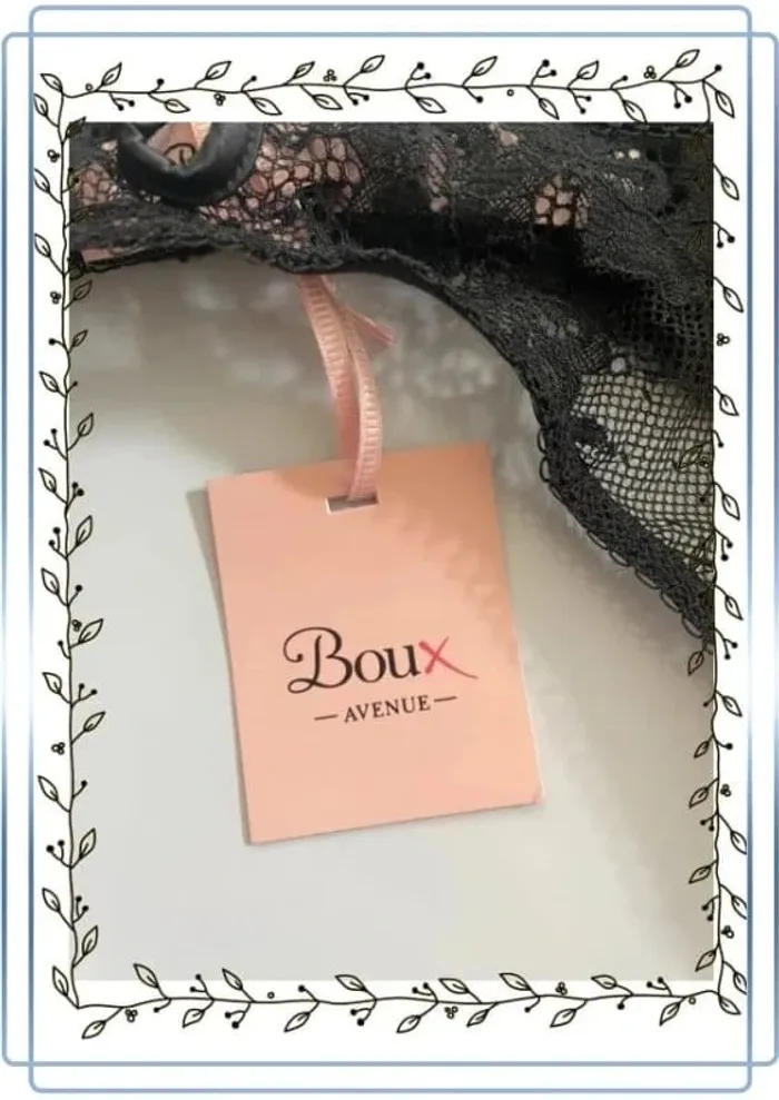 Haut lingerie noir Boux avenue, neuf, taille 40/42 - photo numéro 2