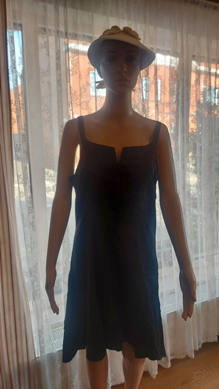 Robe noire en coton Mais il e où le soleil fr 44 - photo numéro 3