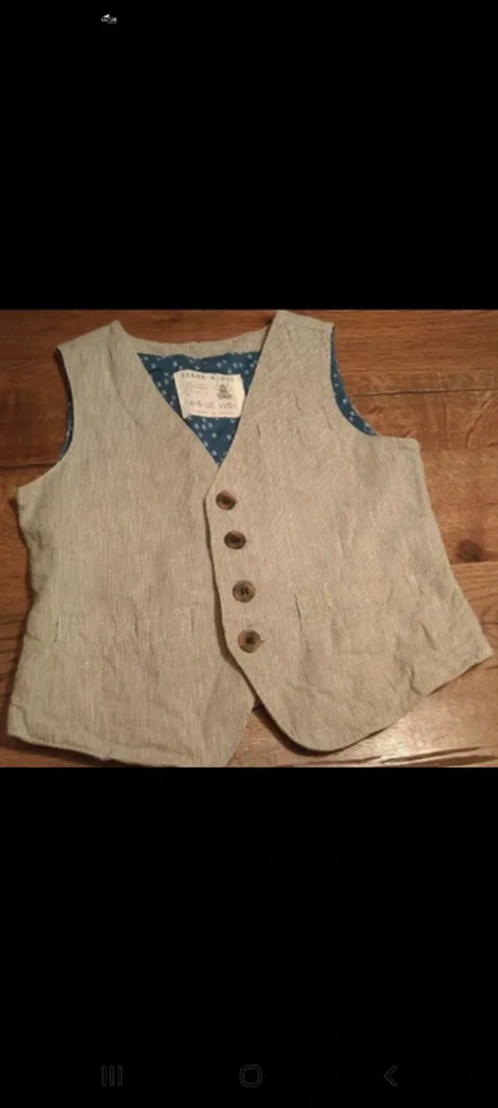 Gilet Zara 4-5 ans 110 cm