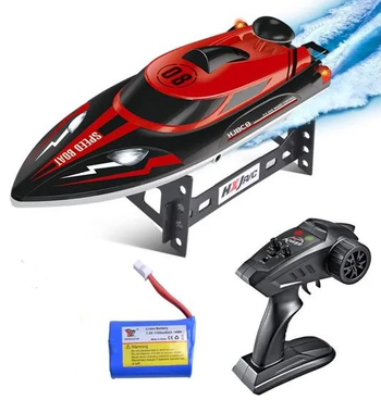 Bateau télécommandé speedboat étanche pour piscines et lacs vitesse 25 km/h