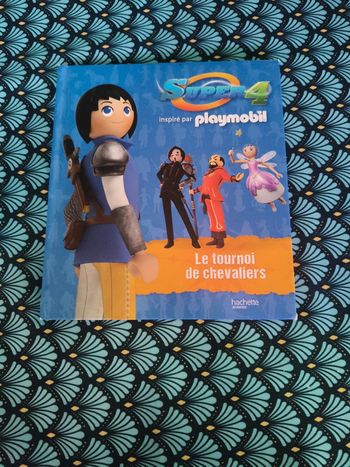 Livre super 4 playmobil
