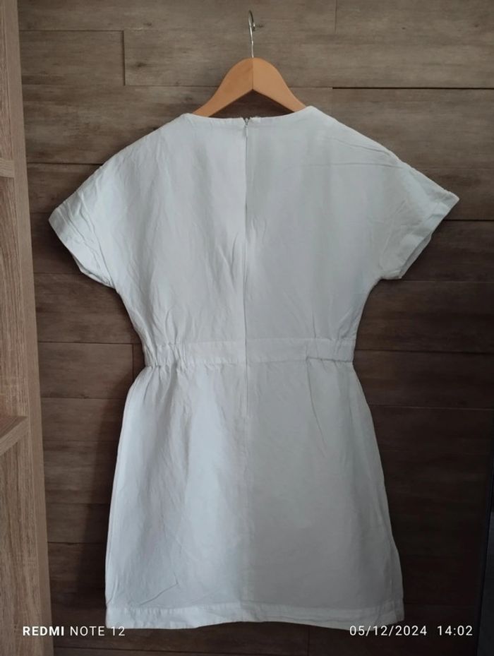 Robe Tommy Hilfiger blanc T36 - photo numéro 6