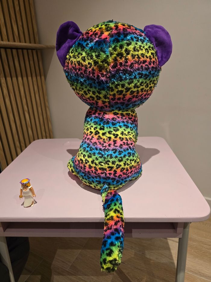 Grande peluche Léopard ty - photo numéro 3